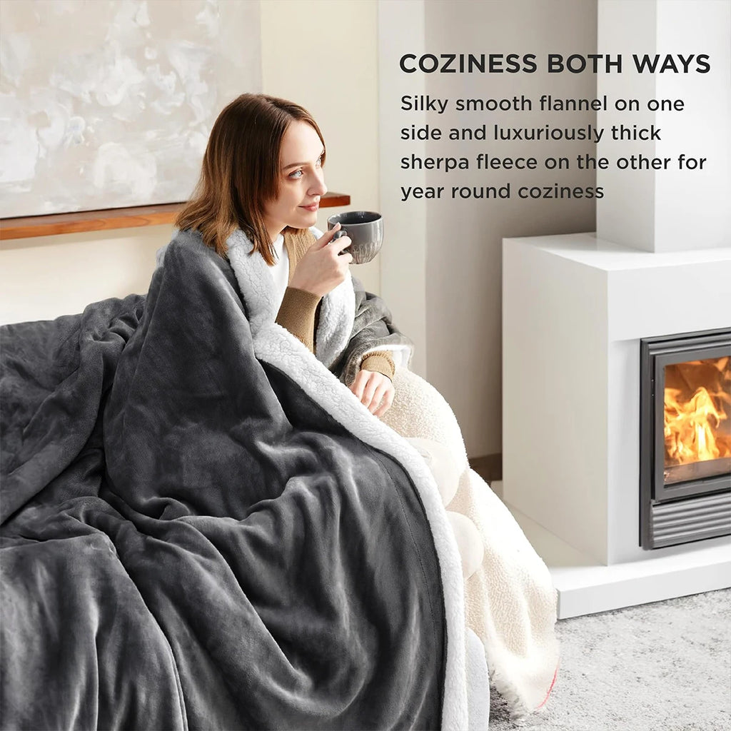 Plush Fleece-backed Blanket