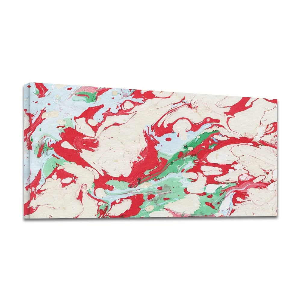 Colorful Abstract Painting on Canvas