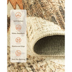 Western Print Rug 8x10