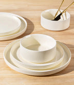 12-Piece Ceramic Dinnerware Set for 4