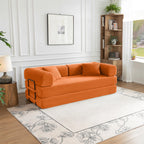 5-in-1 Modular Convertible Sofa Sleeper and Lounger with Structural Frame