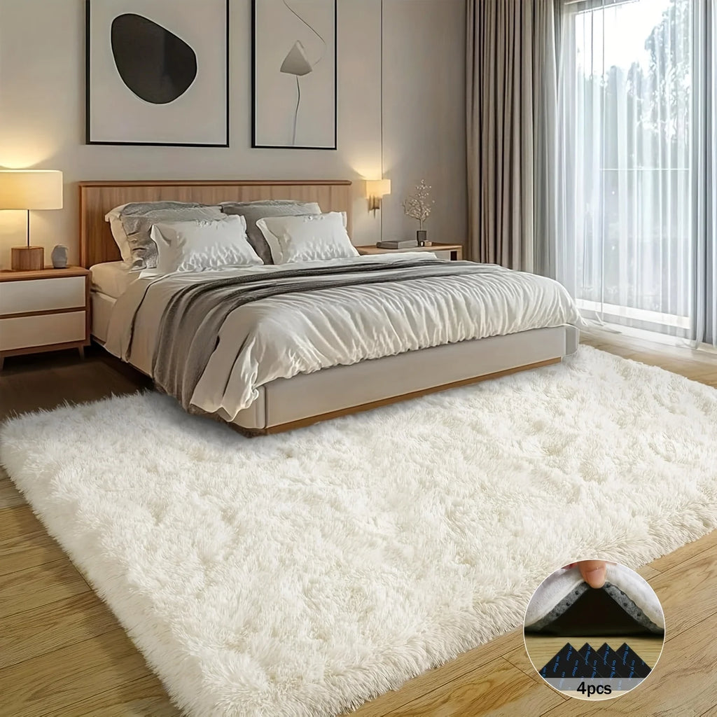 Modern Shag Rug with Non-slip Bottom
