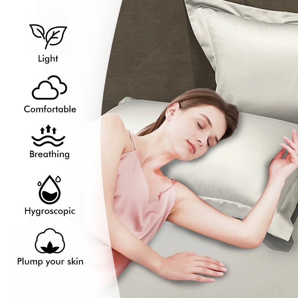 Luxury Silky Pillowcase 2PC Set