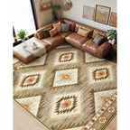 Western Print Rug 8x10