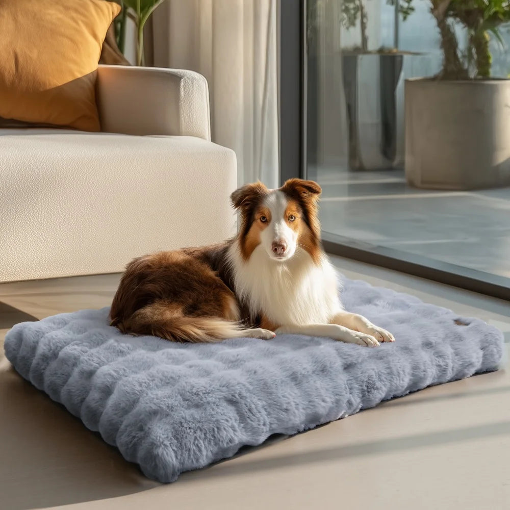 Large Plush Dog Mattress
