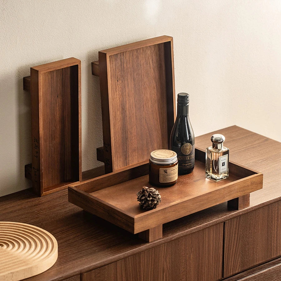 Japanese  Wooden Gongfu Tea Tray