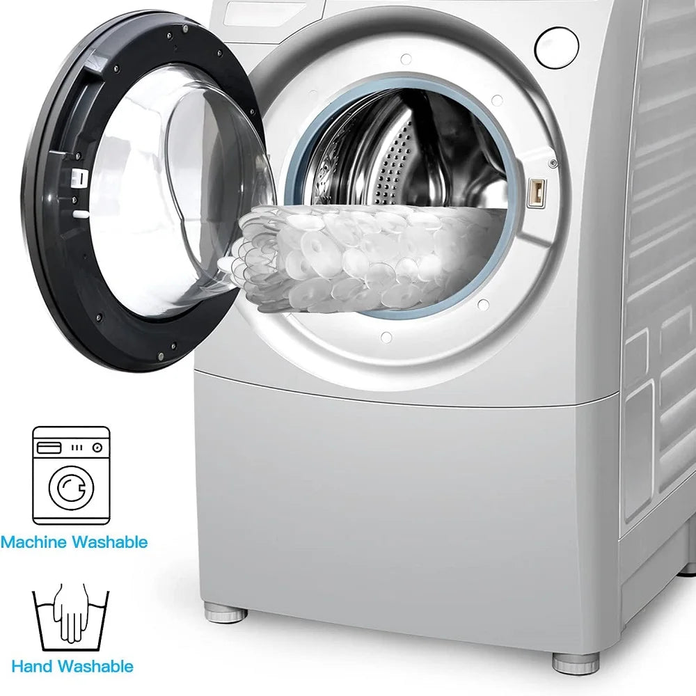 Non-Slip Bath and Shower Mat with Pebble Design