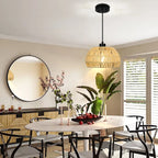 Rattan Woven Pendant Light