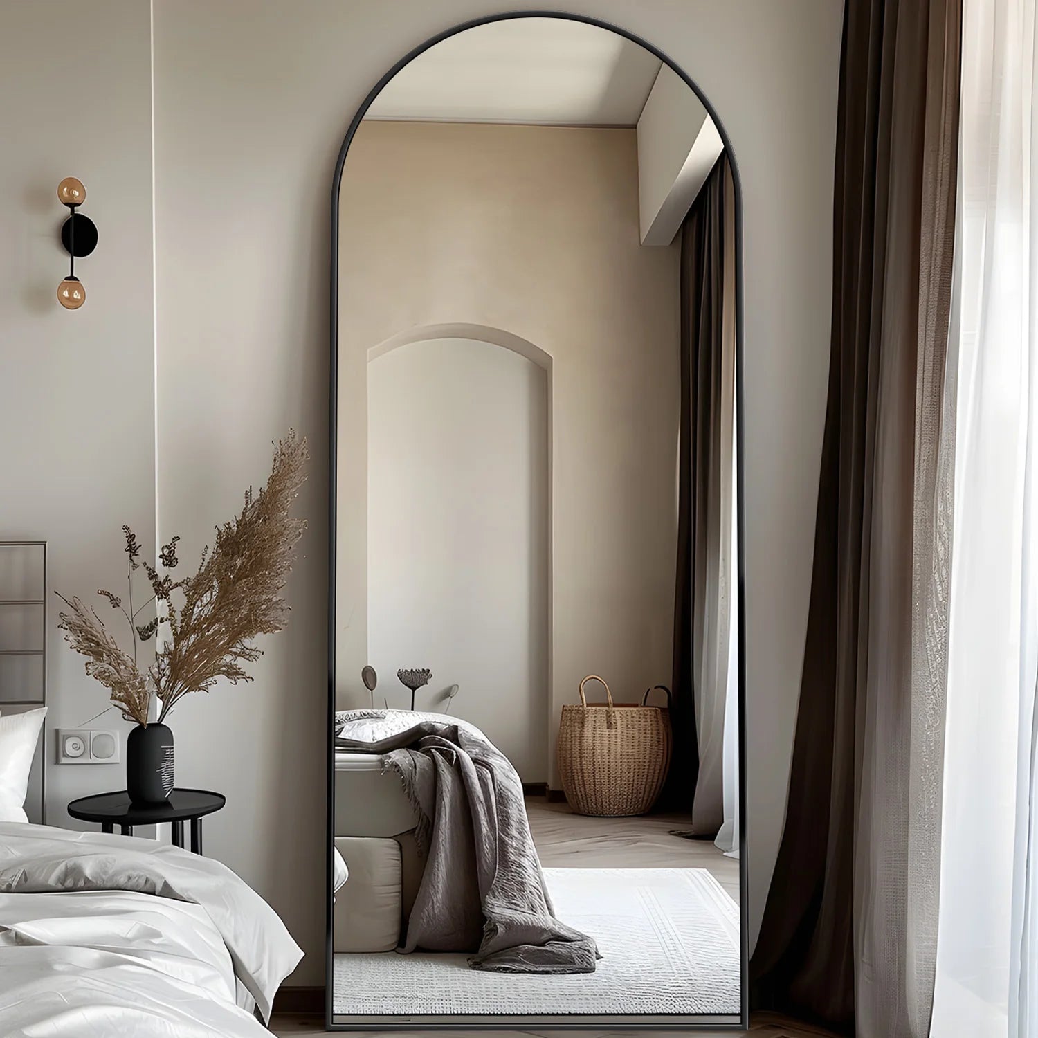 Oversized Full-Length Mirror with Stand