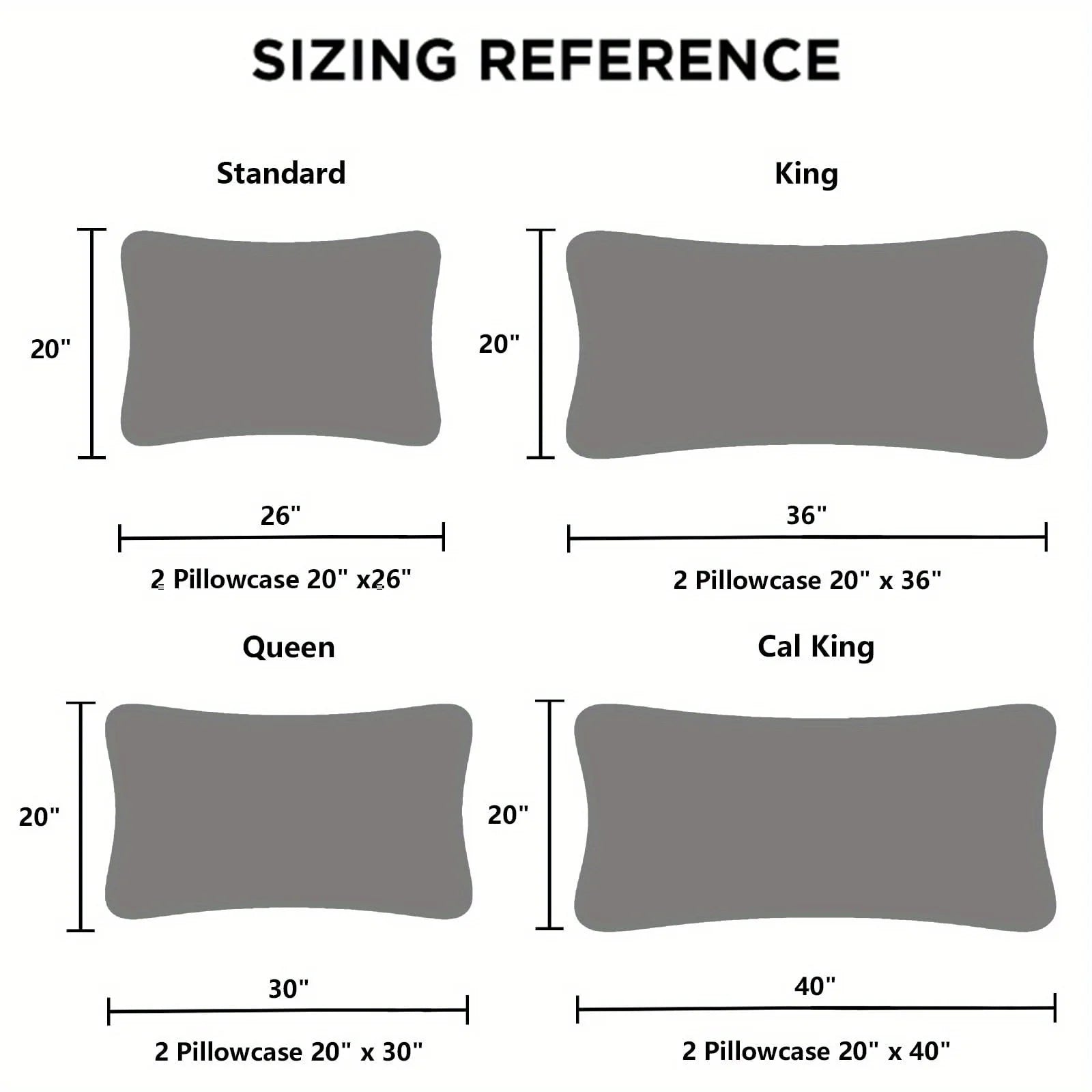 Luxury Silky Pillowcase 2PC Set