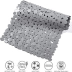 Non-Slip Bath and Shower Mat with Pebble Design