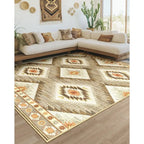 Western Print Rug 8x10