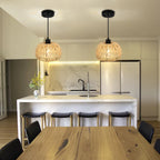Rattan Woven Pendant Light