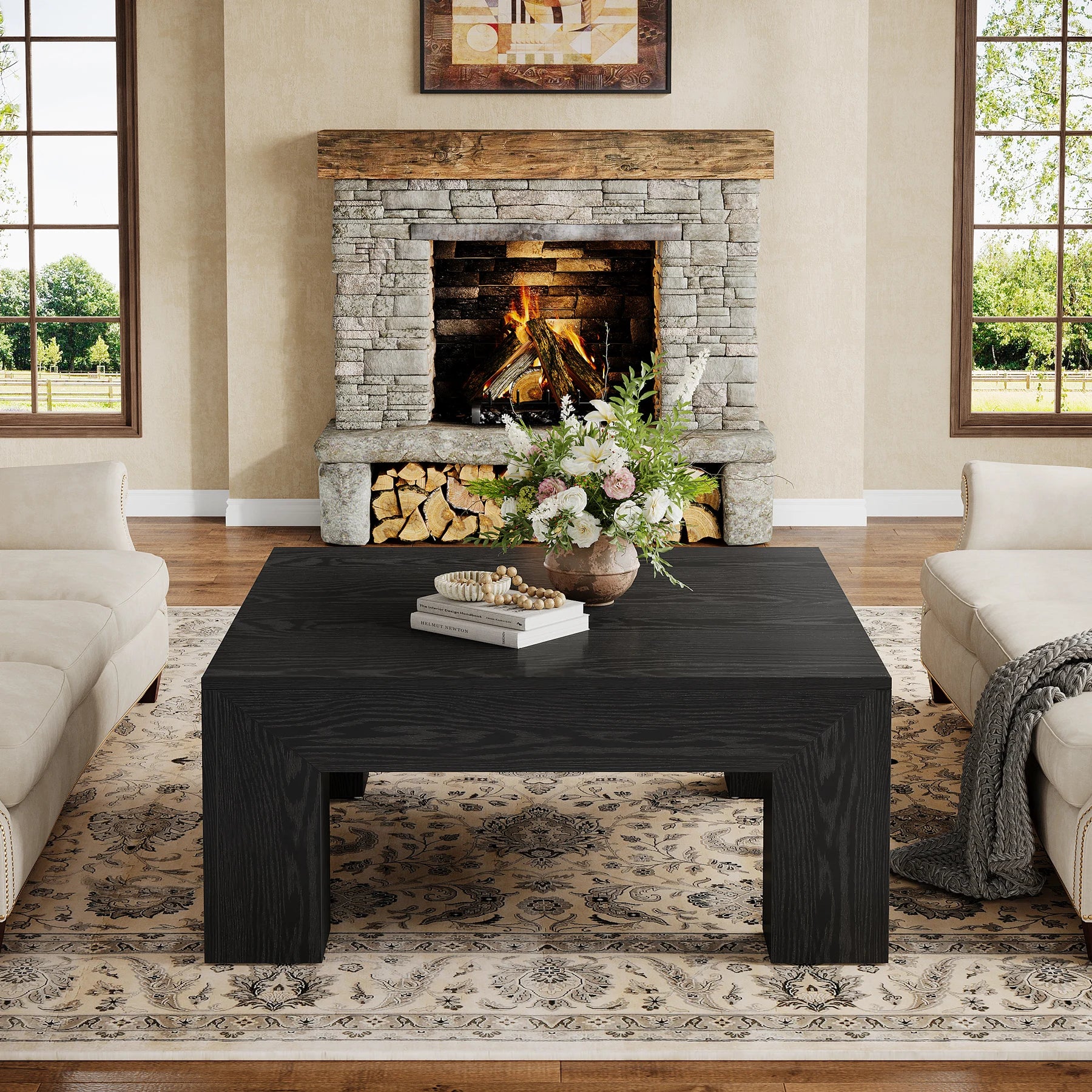 Square Rustic Coffee Table