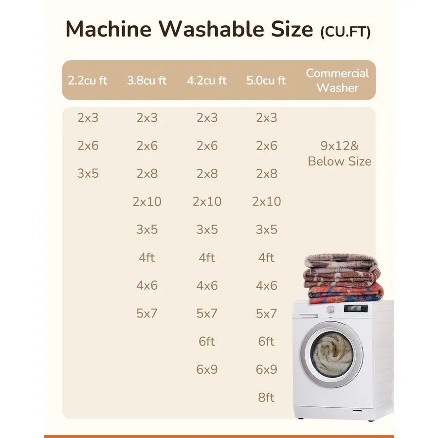 Western Print Rug 8x10