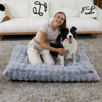 Large Plush Dog Mattress