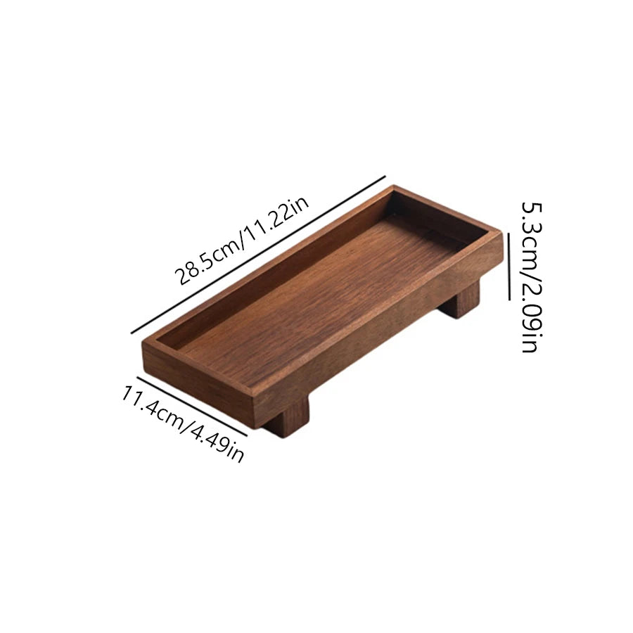 Japanese  Wooden Gongfu Tea Tray