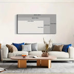 Colorful Abstract Painting on Canvas