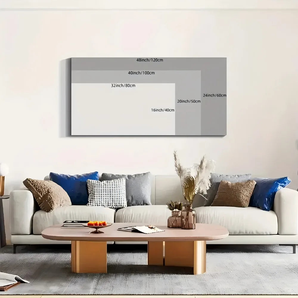 Colorful Abstract Painting on Canvas