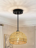 Rattan Woven Pendant Light