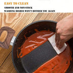 15 Pc Hammered Nonstick Cookware Set