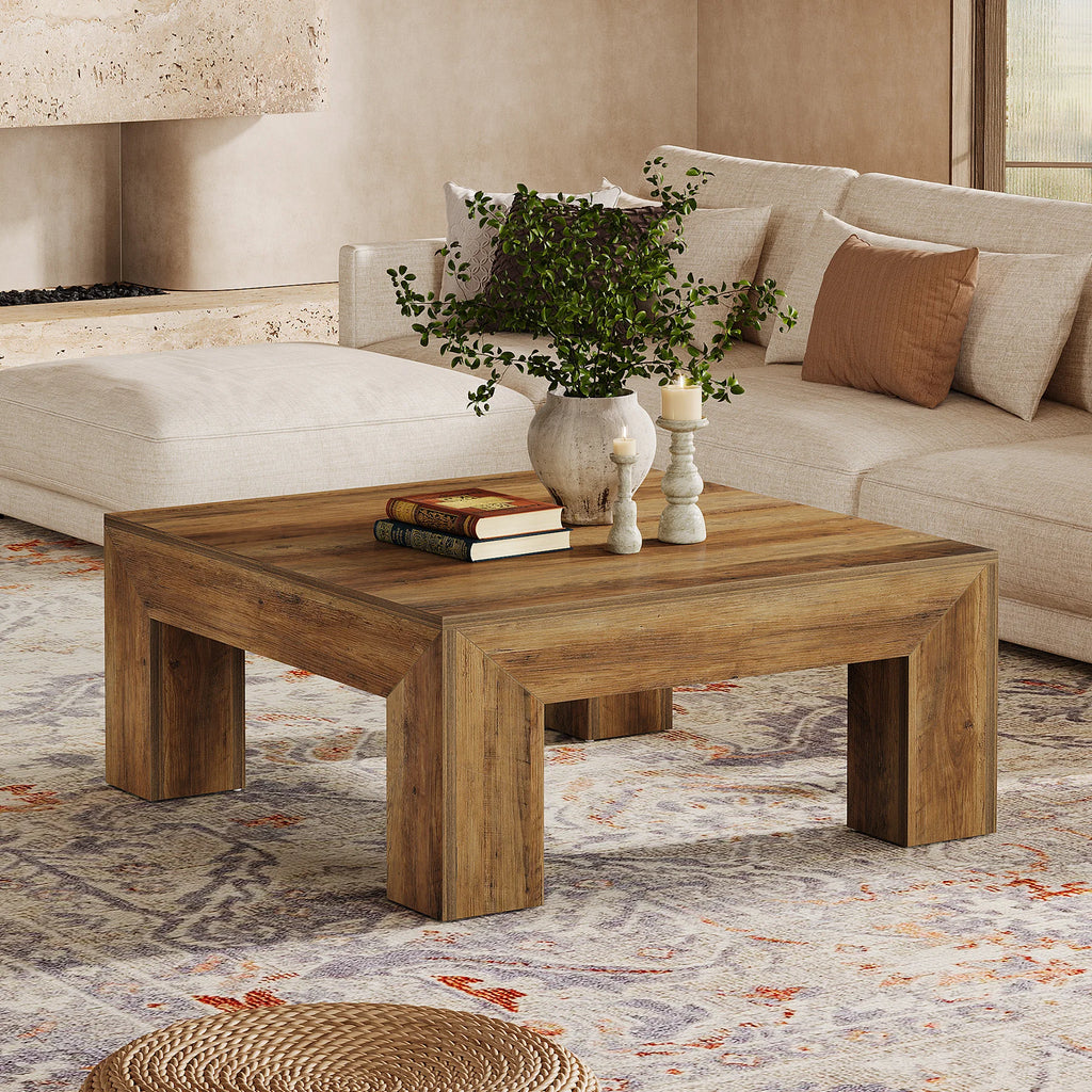 Square Rustic Coffee Table