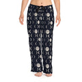 Celestial Women's Pajama Pants - All-Over Moon Phase - Dipaliz