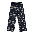 Celestial Women's Pajama Pants - All-Over Moon Phase - Dipaliz